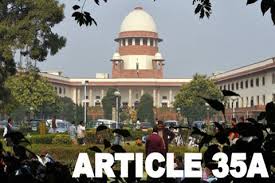 Article 35A is beyond challenge