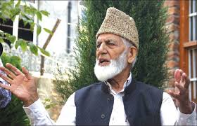 Geelani praises Sharif for his pro-Kashmir statement