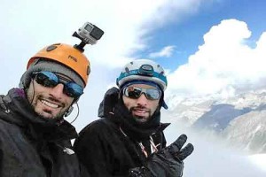 3 local trekkers summit Kolahoi peak