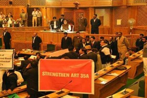 JK invokes special status, SC verdicts to defend Article 35 A