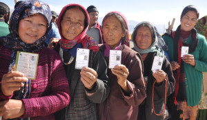 Women outnumber men in Leh council election turnout
