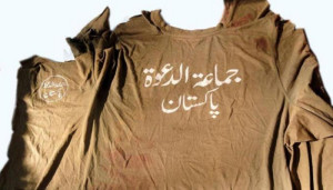 Jamaat-ud-Dawa T-shirts recovered from militants killed in J&K