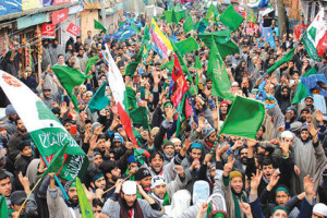 Milad Processions in Kashmir