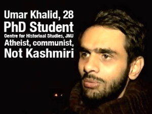 SeditionDebate - Everything you need to know about Umar Khalid, the man they're calling 'Kashmiri traitor'