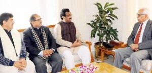 BJP leaders meet J&K Guv, discuss political situation