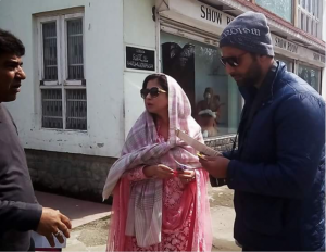Post wedding, Urmila spotted in Kashmir