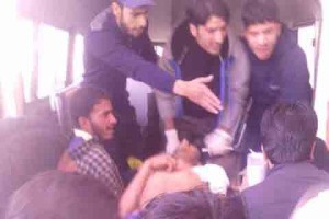 Two youth injured as Army opens fire on protesters in Ashmuqam