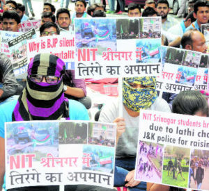 Congress promises to back non-Kashmiri NIT students
