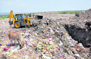 Unscientific disposal of solid waste continues unabated