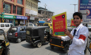 A drive for smoother traffic in Srinagar