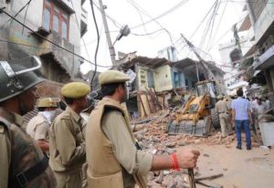 Two buildings, shed removed in encroachment drive