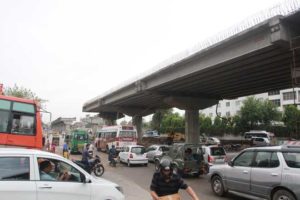 With deadline a month away, Jammu flyover work takes off