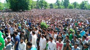 Excessive force used on Burhan's mourners, admits Mehbooba