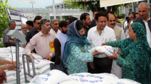 Mehbooba Mufti rolls out new food security scheme