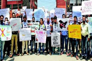 Students hold Sit-In, demand Ban on Liquor