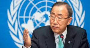 Ban Ki Moon condemns killing of Kashmiri Protesters