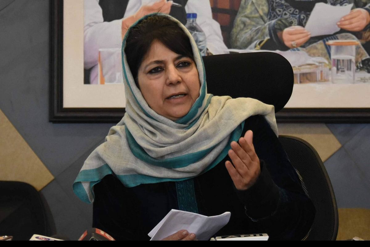 If you want to 'Keep' Kashmir, restore Article 370 & Address Kashmir Issue: Mehbooba to GoI