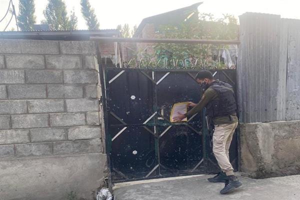 Harbouring Militants - Five residential houses sealed in Srinagar for sheltering militants
