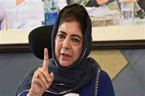 Wont contest next assembly elections hints PDP President Mehooba Mufti