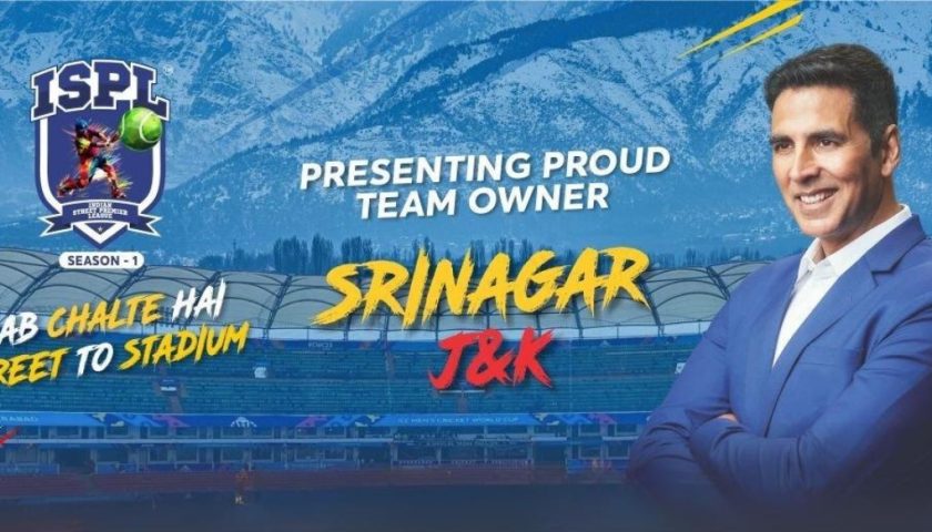 Bollywood Meets Cricket: Akshay Kumar Takes the Helm of Srinagar Franchise in ISPL