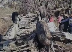Four Killed, Three Injured in Tragic Road Accident in Ramban