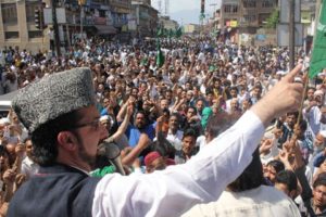 Mirwaiz calls for joint strategy against ‘RSS designs’ during srinagar rally