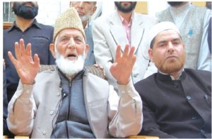 No Successor to Geelani during his lifetime