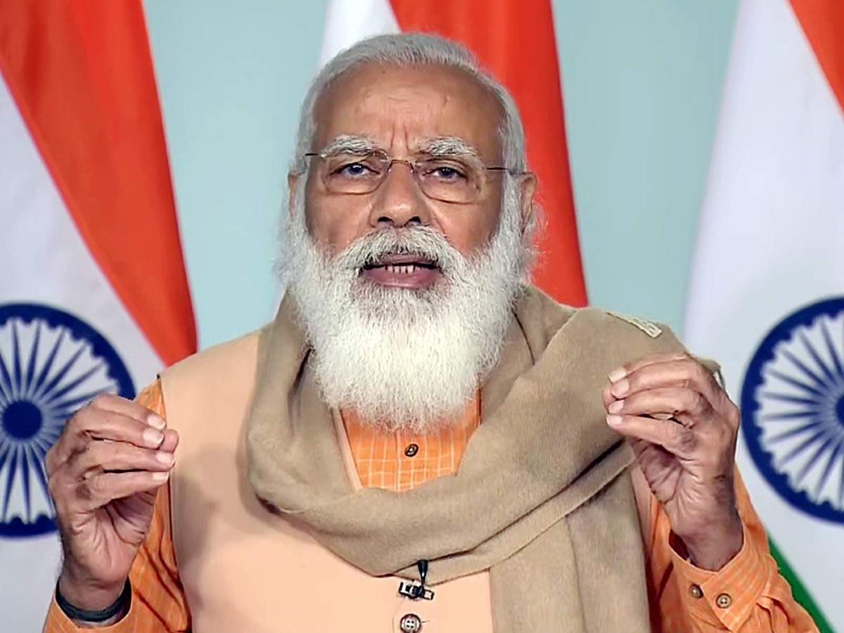 Veiling reference to Pakistan & China, India facing two challenges - Narendra Modi
