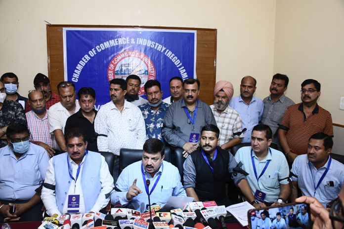 Jammu's Business Body calls for shutdown against Central Policies