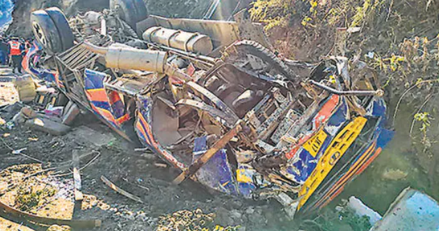 11 Killed, 14 Injured as mini-bus falls into gorge in Doda