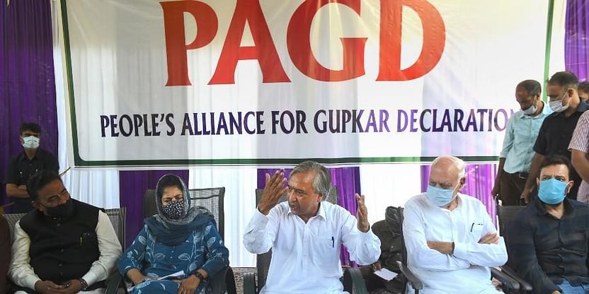 Far from Reality, Fabricated, Concocted - PAGD on Home Ministry’s Kashmir Report