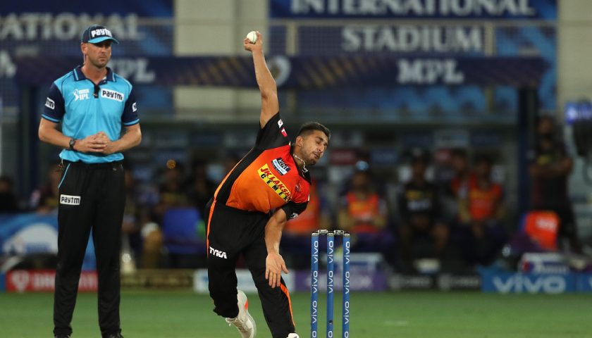 Pacer Umran Malik of SRH bowls at over 150 kph, fastest ball by Indian in IPL 2021