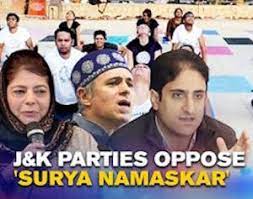 Surya Namaskar: Forced order stokes controversy in J&K