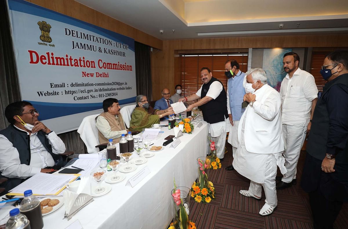 Delimitation panel accepts suggestions from five MPs
