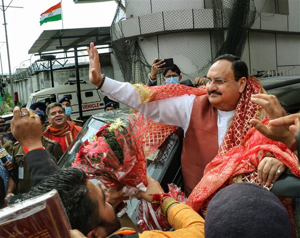 Strengthen party base in J&K: BJP Chief JP Nadda