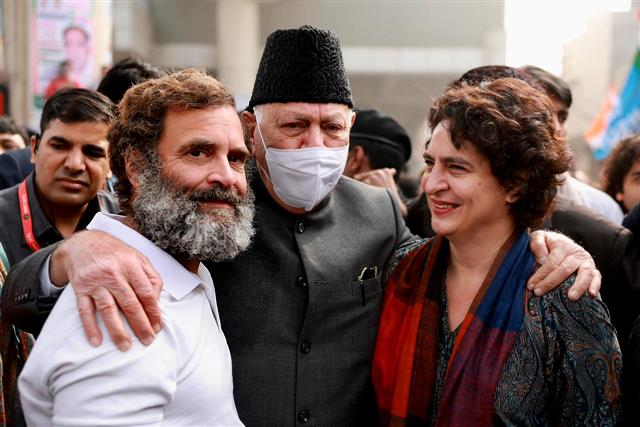 AS Dulat in Delhi and Farooq Abdullah joins 'Bharat Jodo Yatra' in Ghaziabad