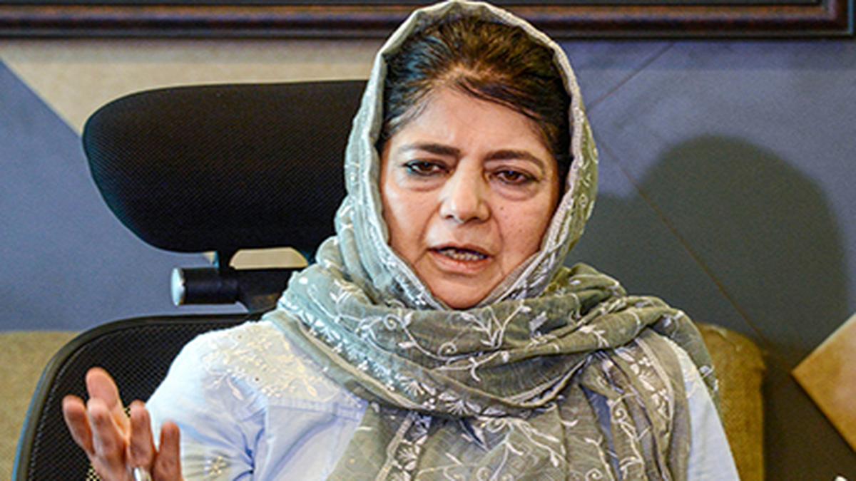 Mehbooba Mufti accuses BJP of running country on communal agenda and promoting hate-mongers