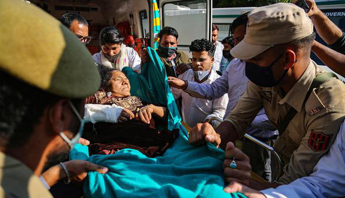 Bus Accident in Samba District: 19 Injured as Bus Falls into Canal