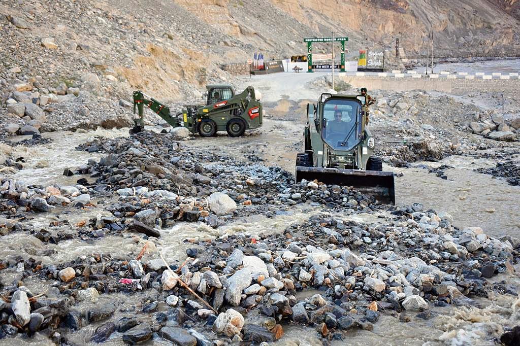 Three Ladakh Villages Near LoC Cut Off by Flash Floods