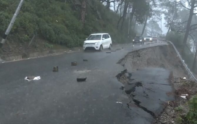 Downpour Alert Issued as Rains and Landslides Claim Five Lives, Srinagar Road Remains Closed