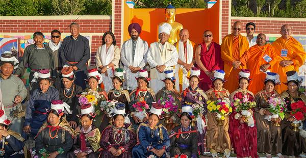 Thai Monks' 32-Day 'Padyatra' for World Peace Concludes in Ladakh