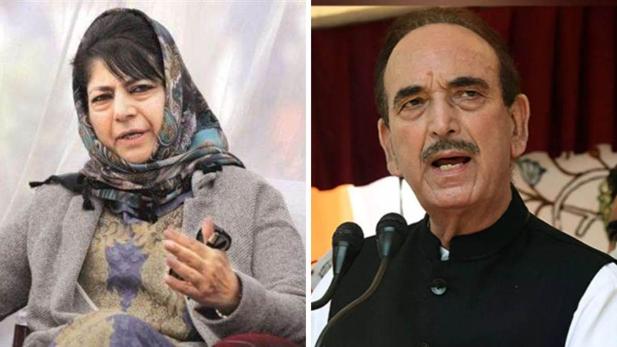 G N Azad's remarks on Muslims are 'Reprehensible' and 'Echo RSS-BJP Ideology': Mehbooba Mufti
