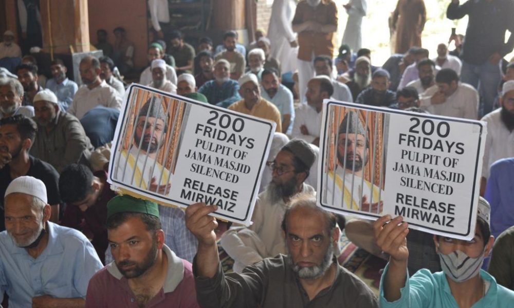 Mirwaiz Farooq completes 4 years under house arrest, Anjuman Auqaf calls for his release
