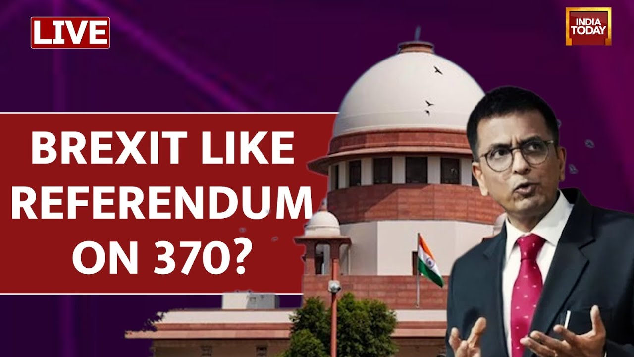 SC Rules Out Brexit-Style Referendum on Article 370