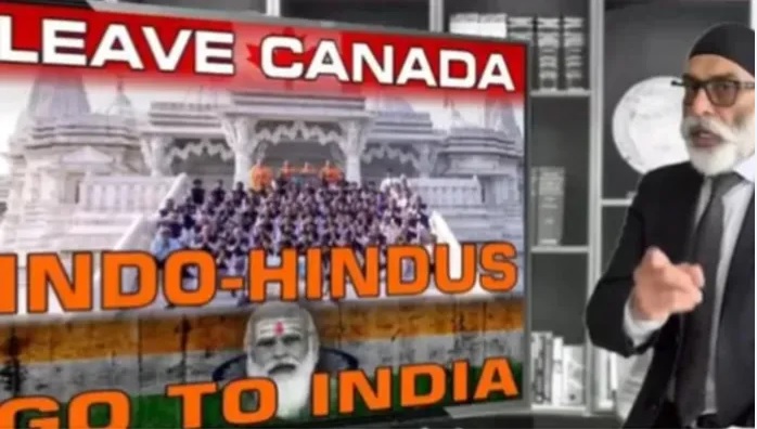 Post Nijjar killing Sikhs for Justice asks Hindus of Indian origin to leave Canada