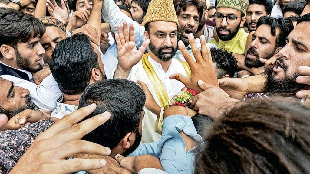 Freed after four years, Mirwaiz Umar Farooq reaffirms Hurriyat's commitment to peaceful resolution of Kashmir issue