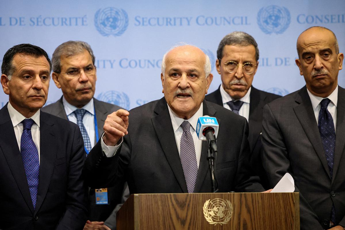 At the UN, Palestinians Call for Ceasefire in Israeli Offensive as World Powers Consider Options
