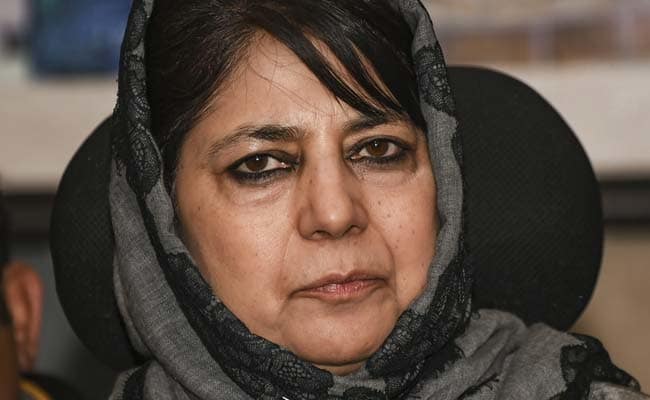 Mehbooba Mufti Accuses ED of Being BJP's 'Right Hand'