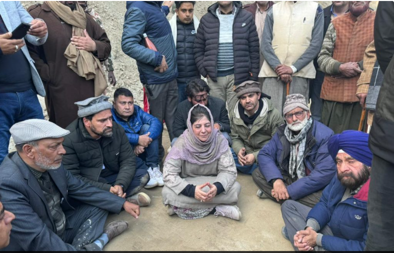 Access Barred: Mehbooba Mufti's Planned Meeting with Poonch Families Halted