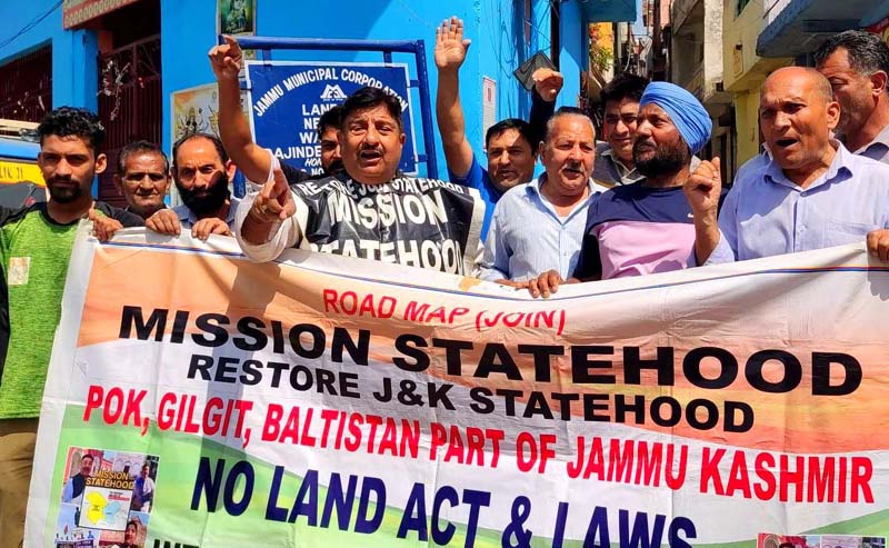 Voices from Jammu Rise: Protests Erupt Over Demands for Special Status and Statehood